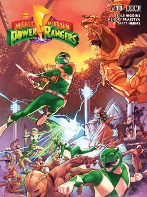 cover image of Mighty Morphin Power Rangers (2016), Issue 13